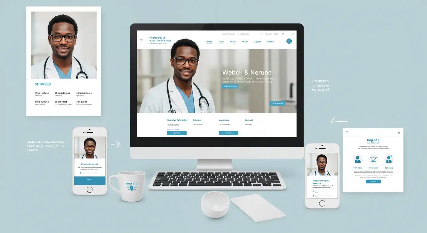 Criação de Site Para Médicos