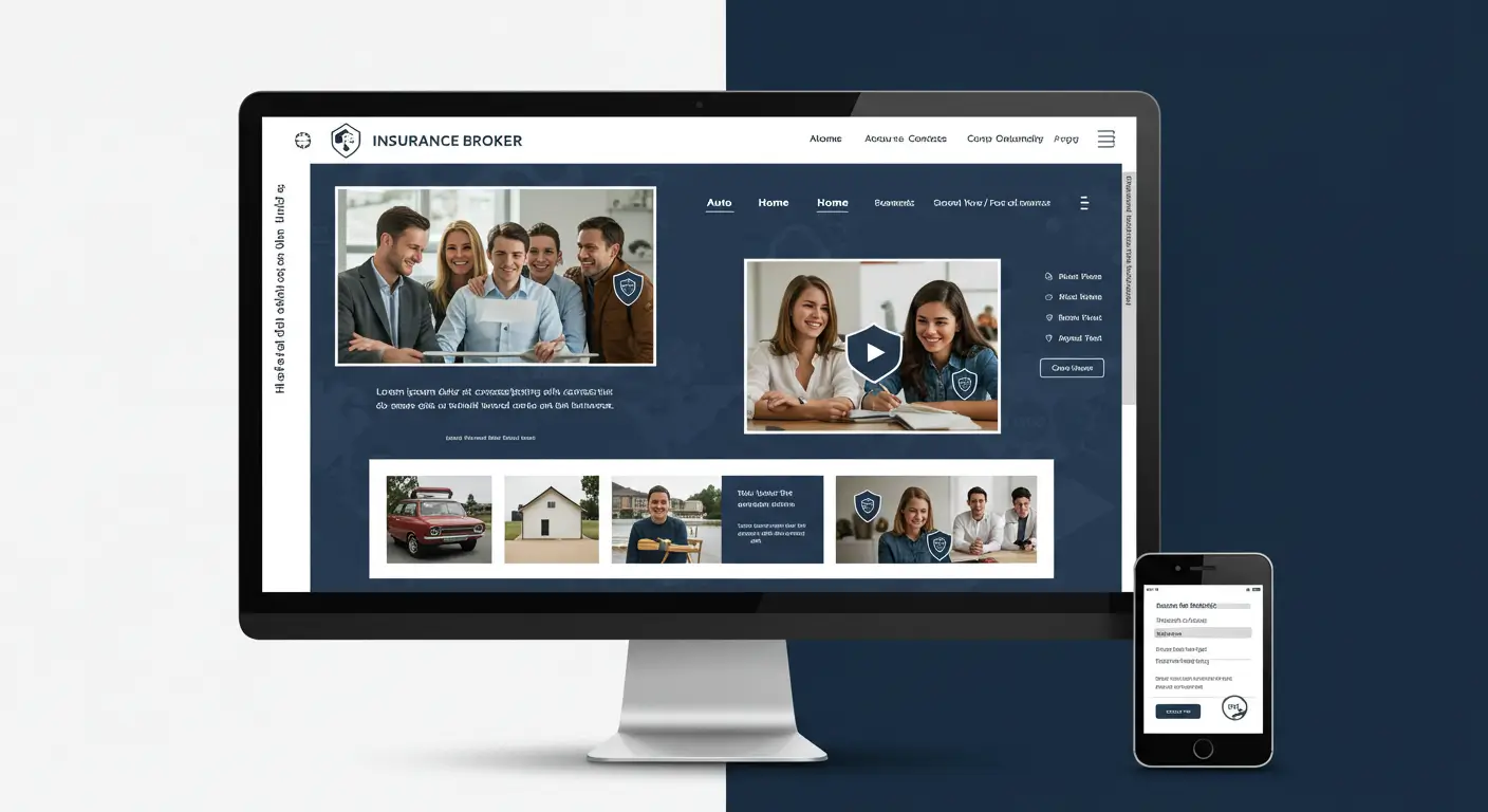 criação de site para empresa de seguro