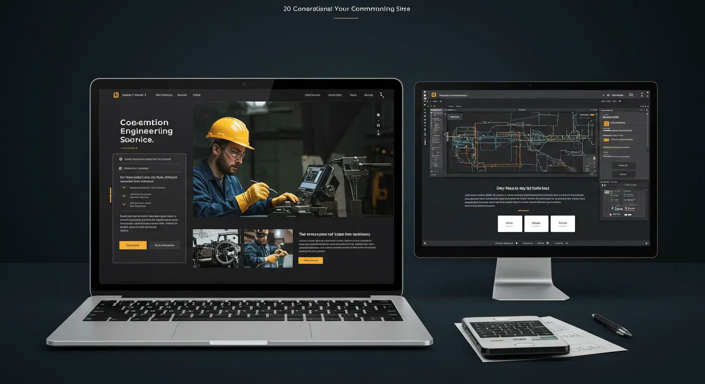 criação de site para engenheiros