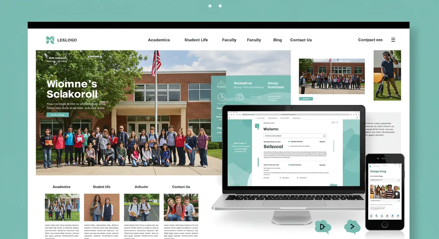criação de site para escolas