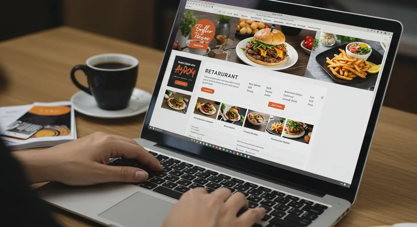 criação de site para restaurante