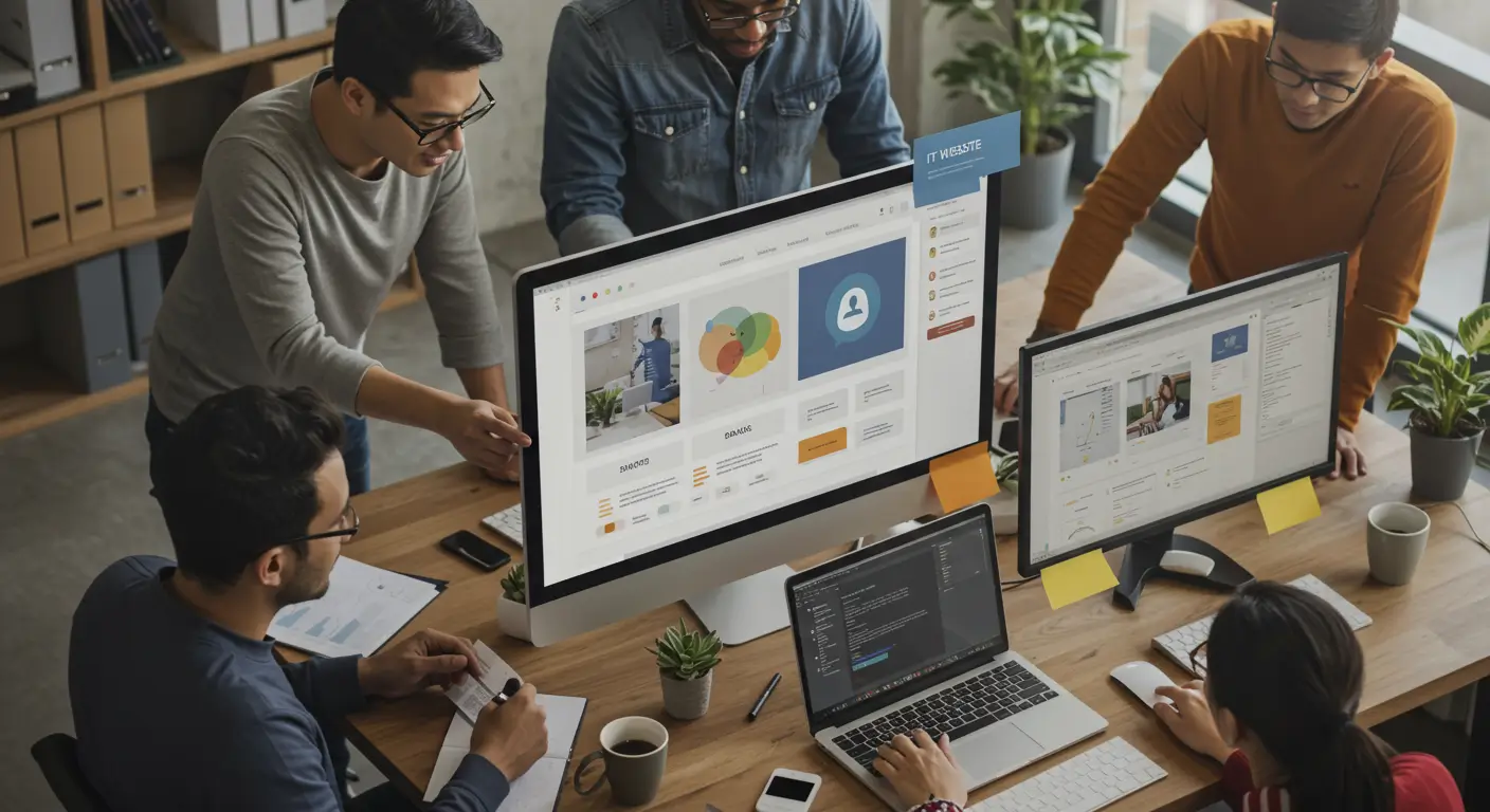 criação de sites para empresa de Informática