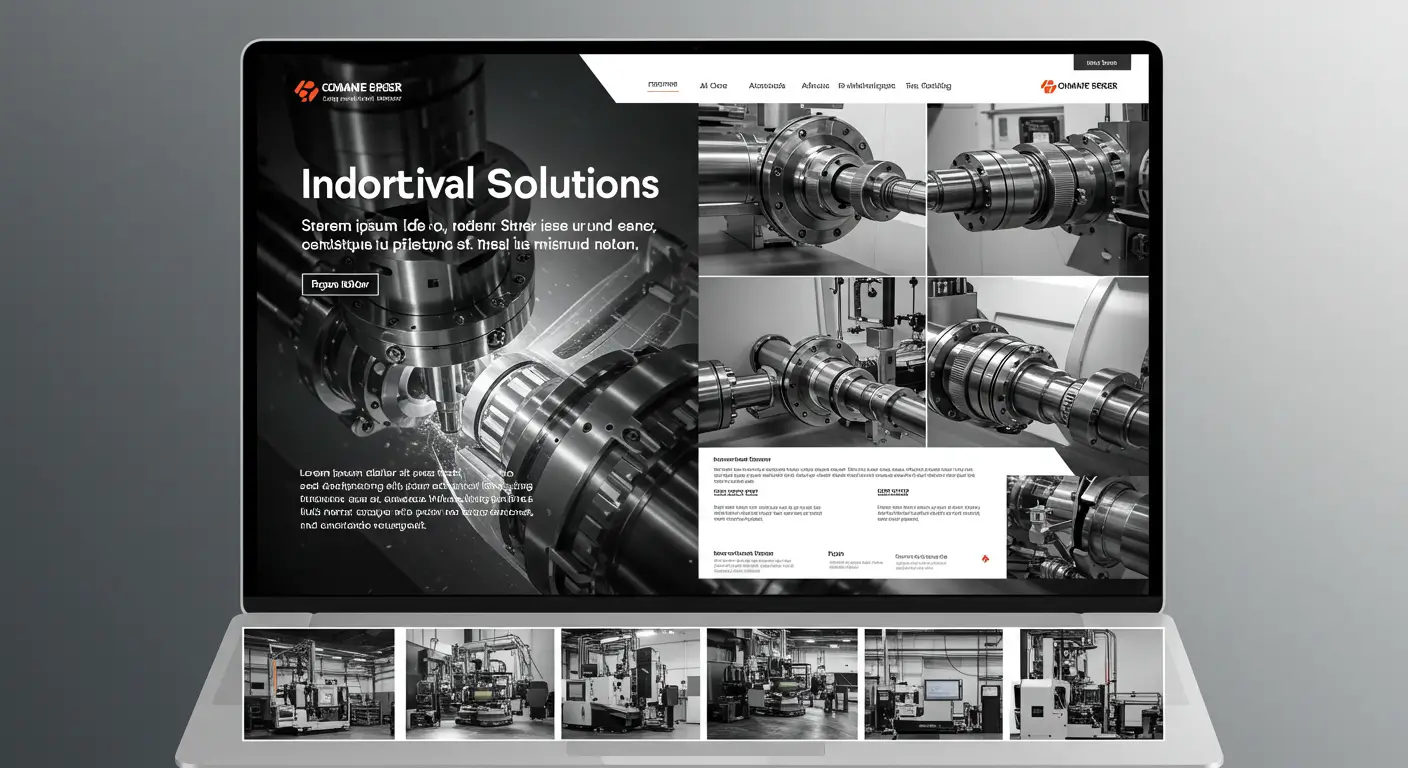 criação de sites para industria
