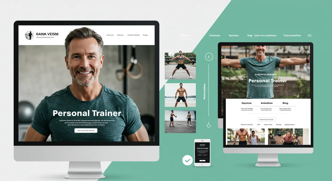 site online para personal trainer