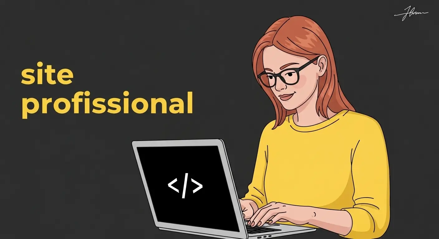 criar site profissional de graça