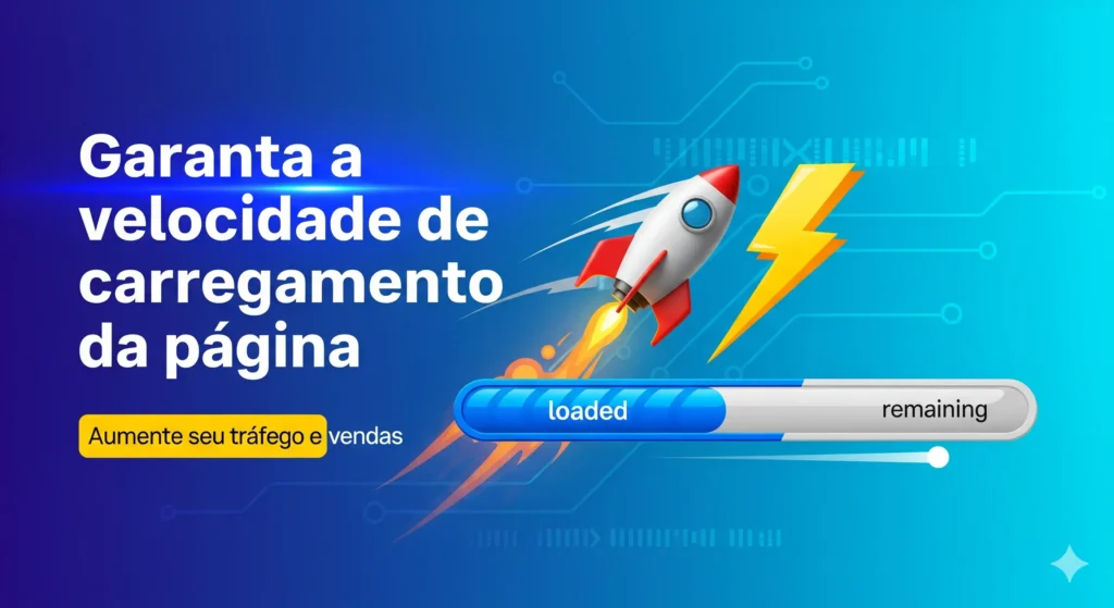 Garanta a velocidade de carregamento da página