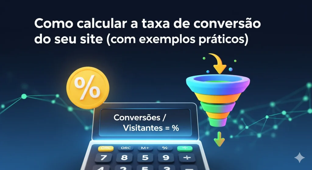 Como calcular a taxa de conversão do seu site (com exemplos práticos)