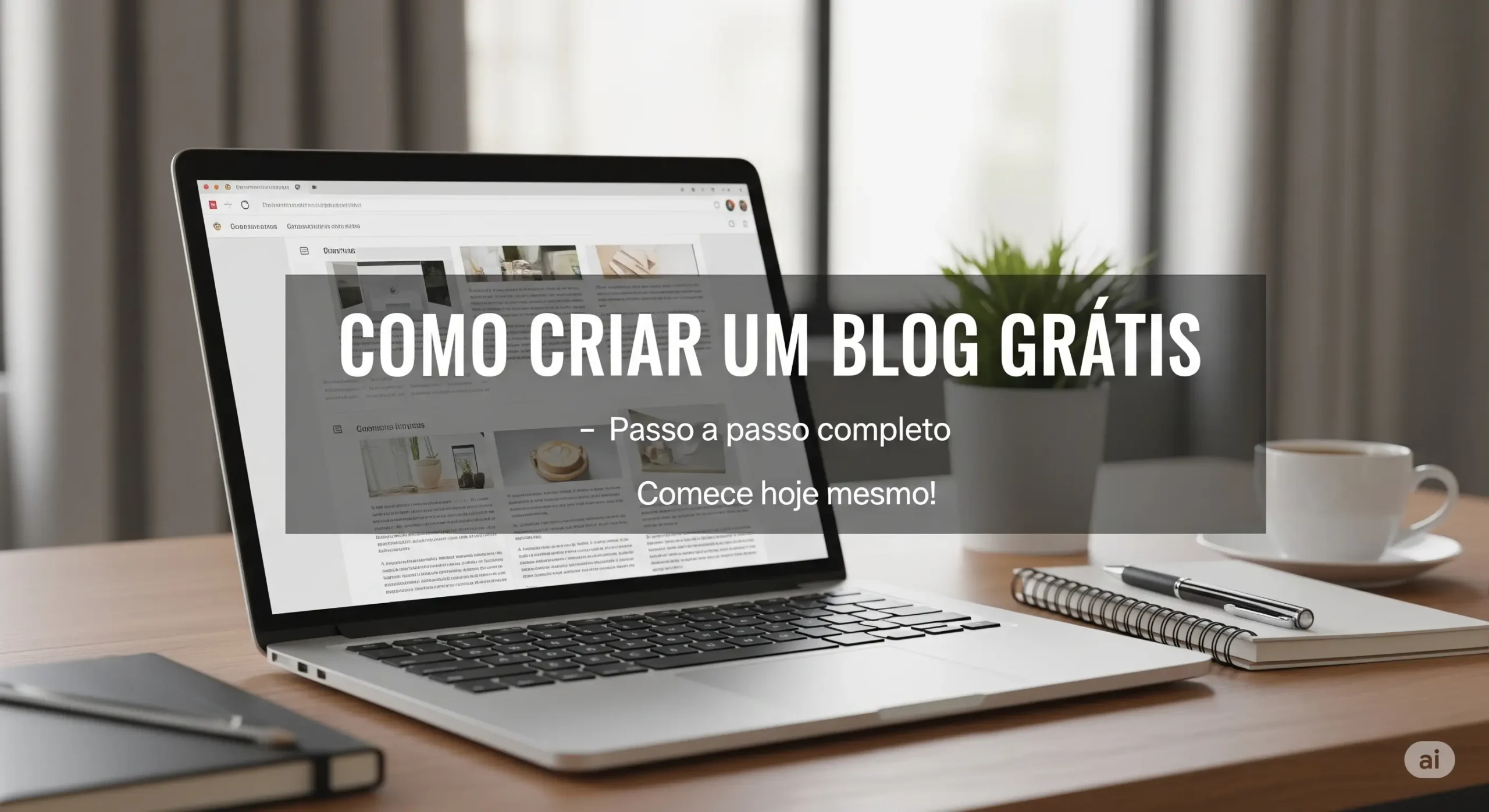 como criar um blog gratuito