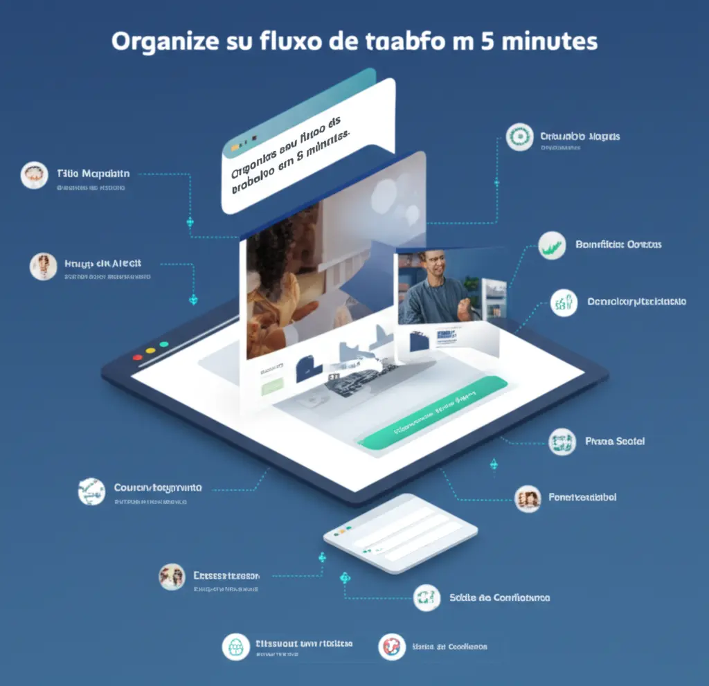 Checklist dos elementos essenciais de uma landing page de alta conversão.