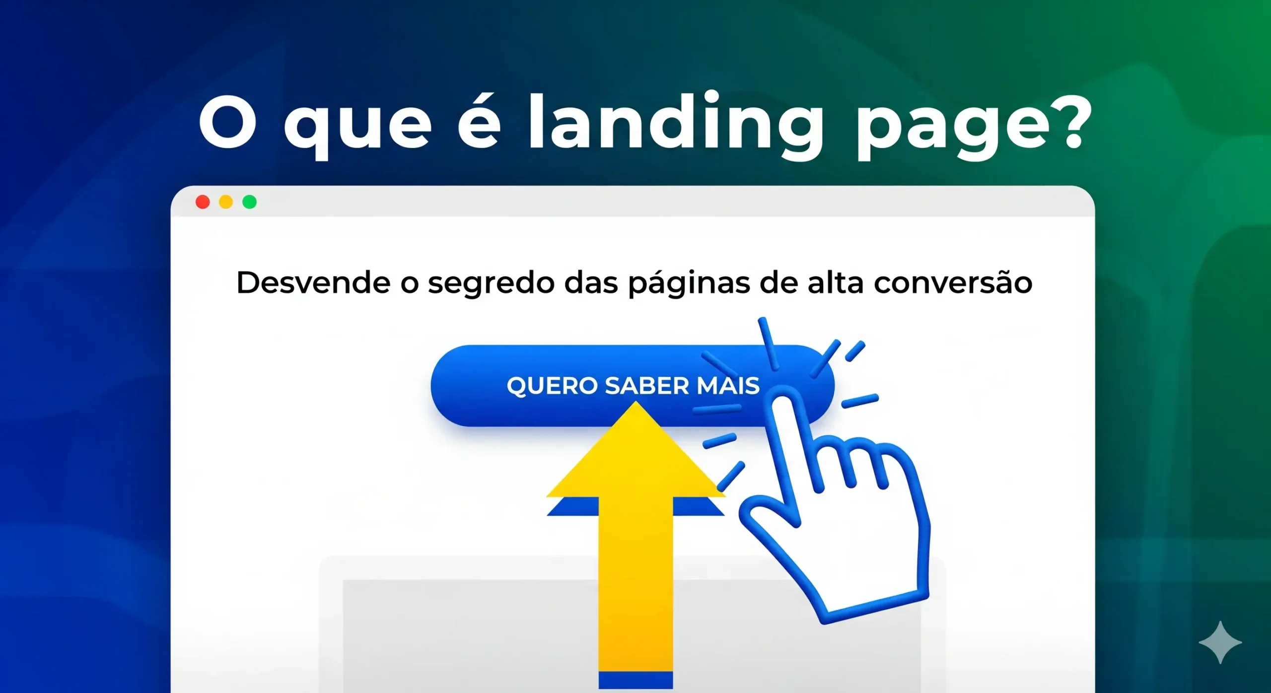 o que é landing page